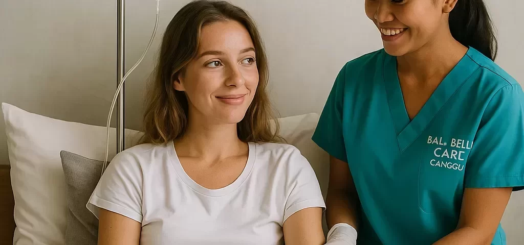 Hangover Treatments IV Drip Bali Belly Canggu | Mobile Homecare Therapy