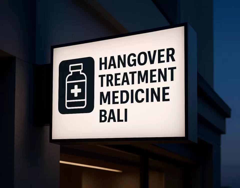 Hangover Treatment Medicine Bali