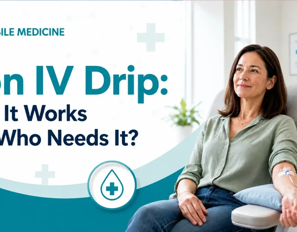 Iron IV Drip: How It Works and Who Needs It?