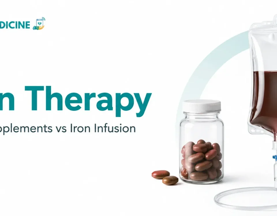 Iron Therapy: Oral Supplements vs Iron Infusion